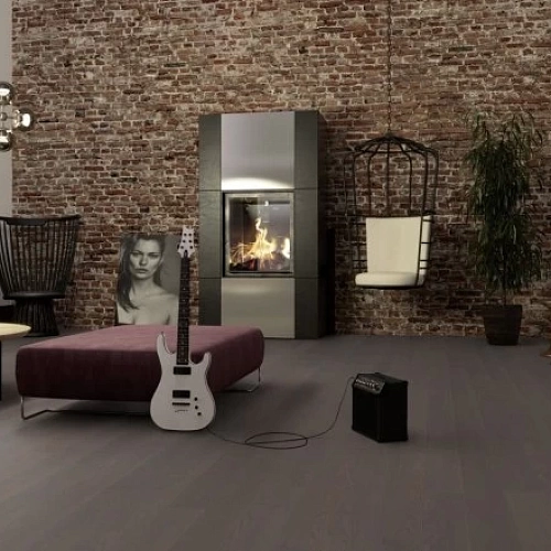 ДУБ GREY PEPPER ПАРКЕТНАЯ ДОСКА BOEN STONEWASHED